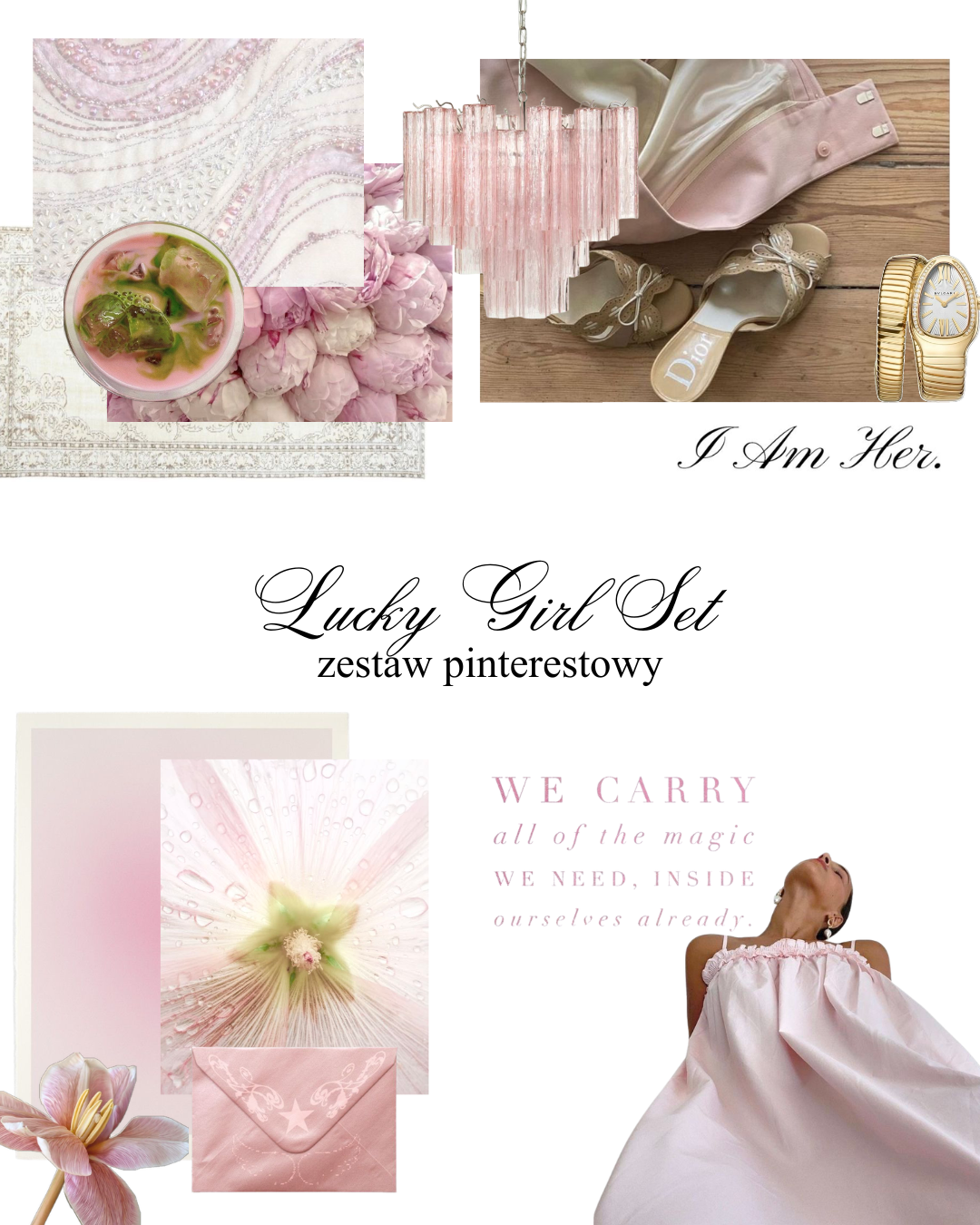 LUCKY GIRL SET - zestaw do manifestacji