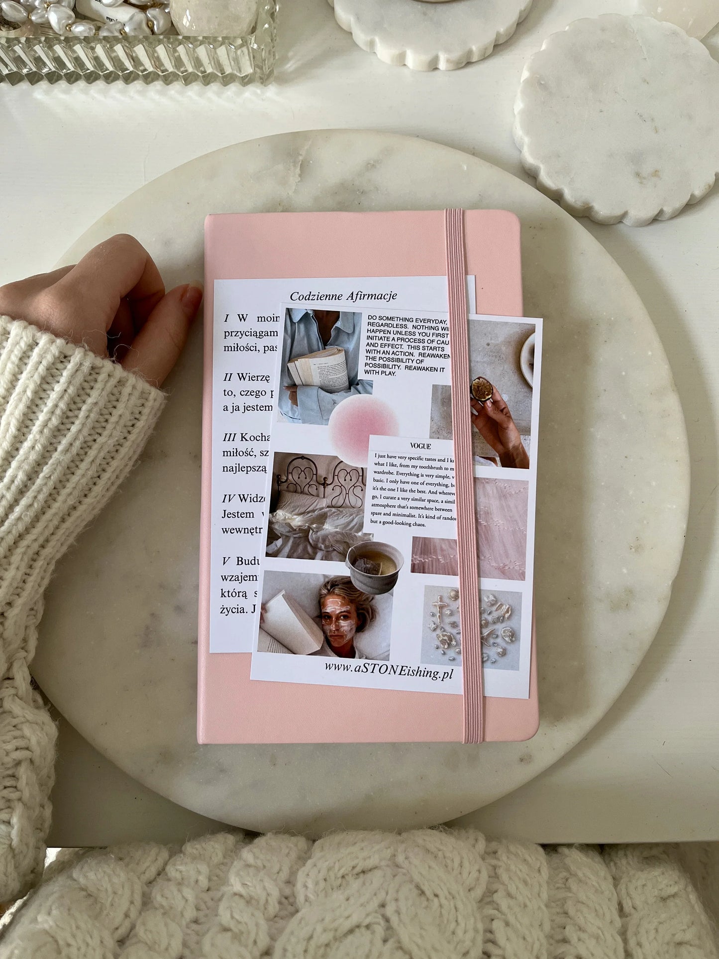 LUCKY GIRL SET - zestaw do manifestacji + DZIENNIK