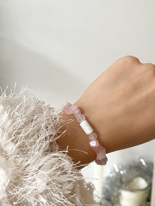 ANGEL BRACELET - kamień księżycowy